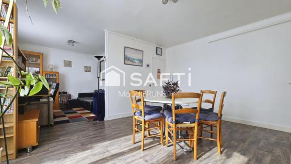 Appartement lumineux 3 pièces (possible 4)au coeur de Mantes La Ville