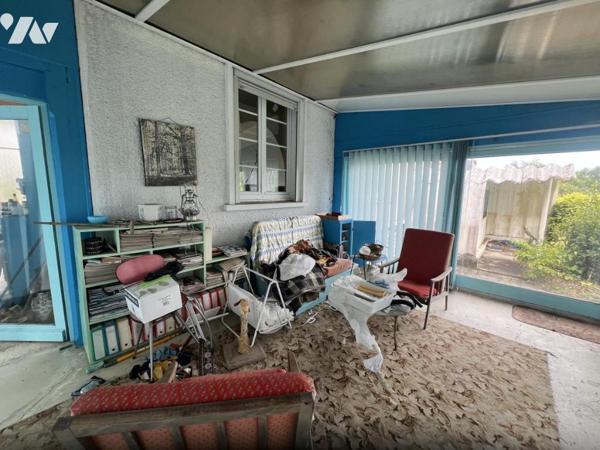 LA FERTE MACE, maison 3 ch, garage et jardin, à rénover