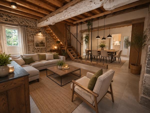 Maison 125 m2 - Jardin 300 m2 - Centre Morlàas.