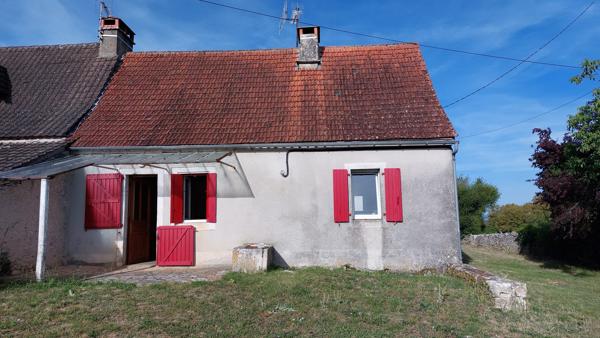 Maison et grange sur terrain de 1937m²