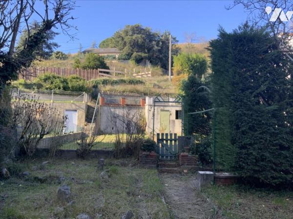 Maison 86 m² – Jardin + grand garage 45 m² – Fort potentiel