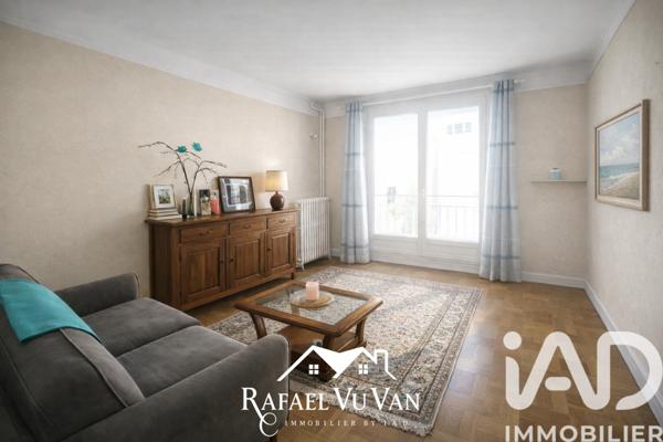 Appartement à vendre 2 pièces 46,8 m² Boulogne-Billancourt