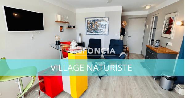 À vendre Appartement 2 pièces 28.45 m² - Le Cap D'agde 34300