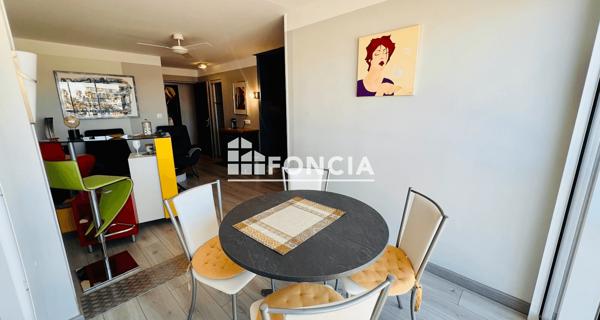 À vendre Appartement 2 pièces 28.45 m² - Le Cap D'agde 34300