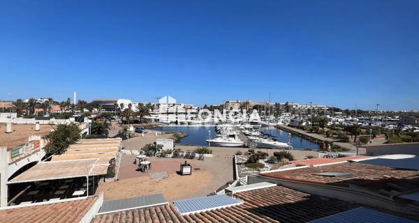 À vendre Appartement 2 pièces 28.45 m² - Le Cap D'agde 34300