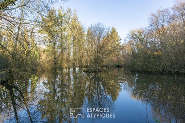 Grande maison entourée d’un parc arboré de près de 3ha