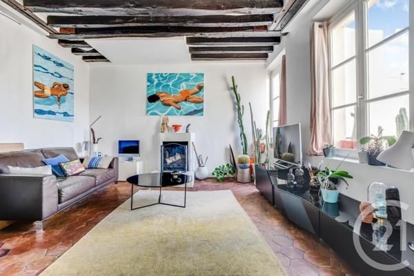 Appartement F2 à vendre  2 pièces - 39,53 m2 PARIS - 75003