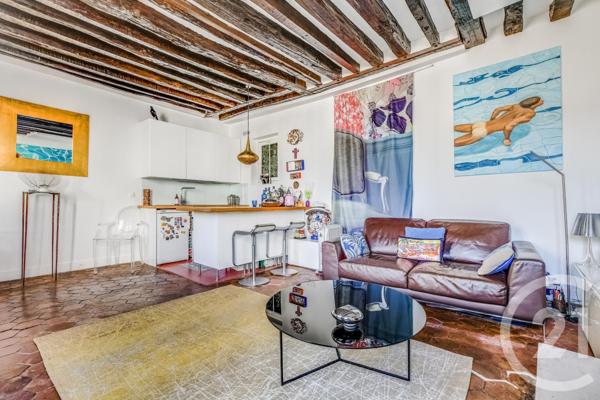 Appartement F2 à vendre  2 pièces - 39,53 m2 PARIS - 75003