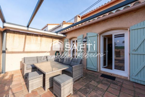 POLLESTRE, MAISON 3 FACES T5, AVEC GRAND JARDIN PISCINE ET GARAGE