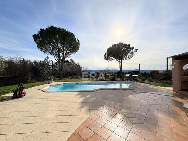 A VENDRE 84120 PERTUIS MAISON TYPE 7 PIECES 200M² AVEC JARDIN, GARAGE, ATELIER ET PISCINE