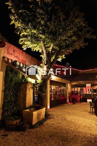 Ensemble Immobilier à Lagrasse, appartements, murs commerciaux et locaux.