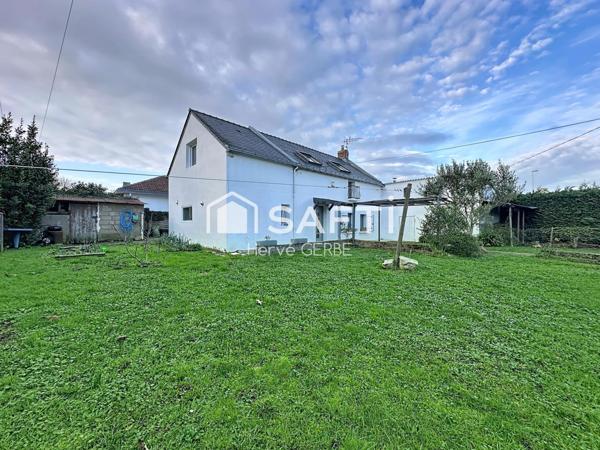 Maison familiale 3 chambres et grand jardin clos