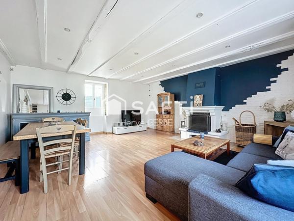 Maison familiale 3 chambres et grand jardin clos