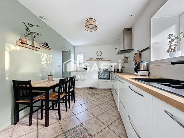 Maison familiale 3 chambres et grand jardin clos