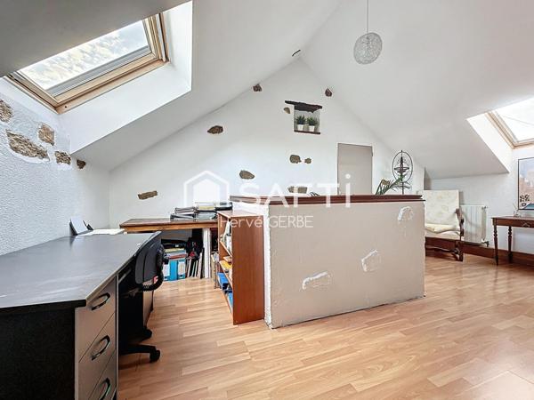 Maison familiale 3 chambres et grand jardin clos