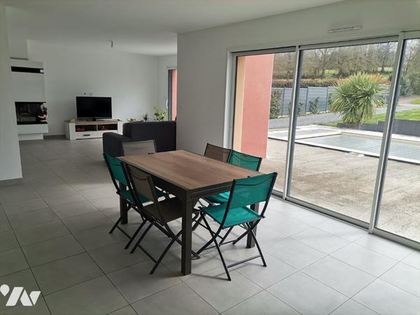 BREAL SOUS MONTFORT, maison de 157 m² hab. avec pîscine chauffée