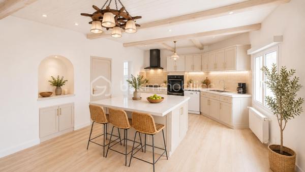 TROP TARD POUR CETTE JOLIE PEPITE QUI EST SOUS OFFRE ACCEPTEE!!!!!!!!!!

EXCLUSIVITÉ À ROGNAC – À NE PAS MANQUER ! 
Un prix de vente et un prix au m² comparables à ceux d’un appartement… sans les contraintes des charges de copropriété ni la promiscuité du voisinage !


⚠️ Attention : chaque pièce est présentée avec une photo réelle ainsi qu’une projection réalisée par intelligence artificielle (non contractuelle et non à l’échelle) afin de vous aider à visualiser tout le potentiel du bien.

*** Idéal pour un jeune couple, une famille ou un investisseur ***

📍 Emplacement privilégié :
À 3 minutes à pied des écoles maternelle et primaire
À 5 minutes à pied de la gare SNCF
À proximité immédiate des commerces, commodités et parkings
En plein cœur du village tout en bénéficiant d’un environnement calme

Laissez-vous séduire par cette charmante maison de village offrant de nombreux atouts : une excellente localisation, une belle luminosité, de beaux volumes et surtout une superbe terrasse tropézienne avec une vue panoramique à 180° sur le village, l’étang et le plateau. Des travaux sont à prévoir, vous laissant l’opportunité de créer un intérieur entièrement à votre image.

Au rez-de-chaussée :
Petite terrasse d'accueil permettant de stationner un deux-roues et de ne pas avoir la porte d'entrée directement sur la route
Cuisine / salle à manger de 25 m²
Salon voûté plein de charme
WC indépendant (avec arrivée d'eau : espace buanderie)

Au 1er étage :
3 chambres de 10 à 13 m²
Salle d'eau rénovée
Second WC avec espace de rangement

Au 2e étage :
Pièce de 25 m² pouvant accueillir une suite parentale, une 4e chambre, un bureau ou un second salon
Accès à une magnifique terrasse de 25 m² avec vue exceptionnelle

Équipements : Climatisation au rez-de-chaussée et dans la plus grande chambre, Double vitrage, Volets roulants électriques solaires, Menuiseries PVC...

Une maison pleine de potentiel dans l'un des secteurs les plus recherchés de Rognac. Une visite s'impose !