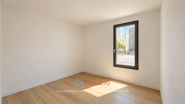 3 chambres avec grand balcon aux pieds des commerces
