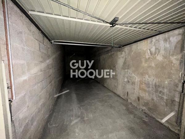 Garage double en sous sol