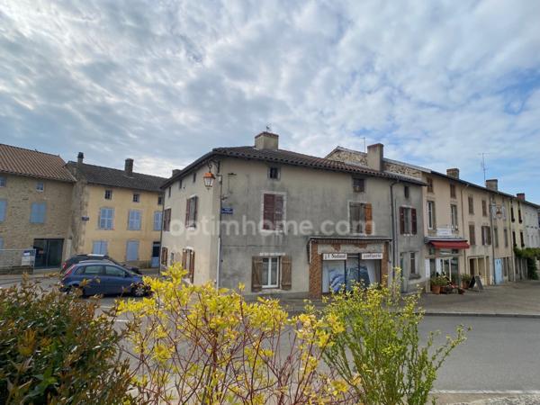 Grande maison en pierre de 227m2 centre bourg, 6 chambres.