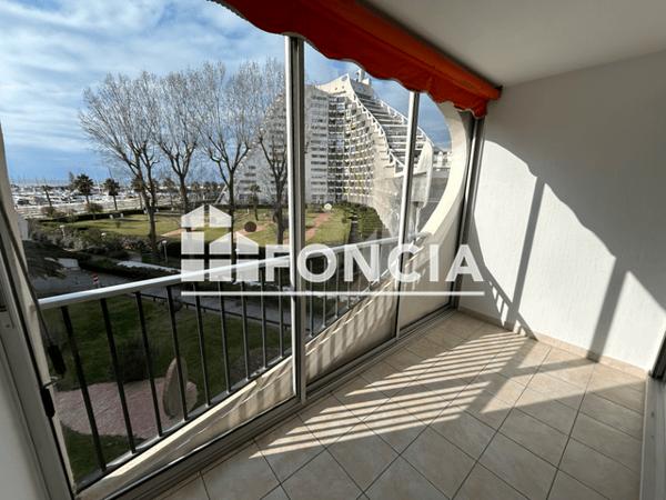 Location Studio 20.36 m² - 80 AVENUE ROBERT FAGES La Grande Motte 34280