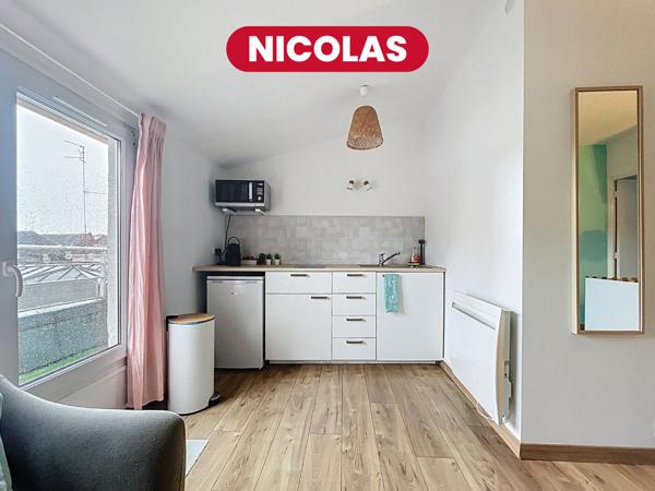 NICOLAS ? T2 de 31,56 m² ? Hyper centre