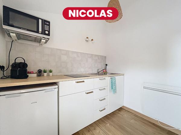 NICOLAS ? T2 de 31,56 m² ? Hyper centre