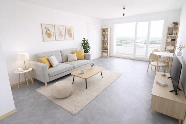 Caen - Appartement rénové avec 3 chambres