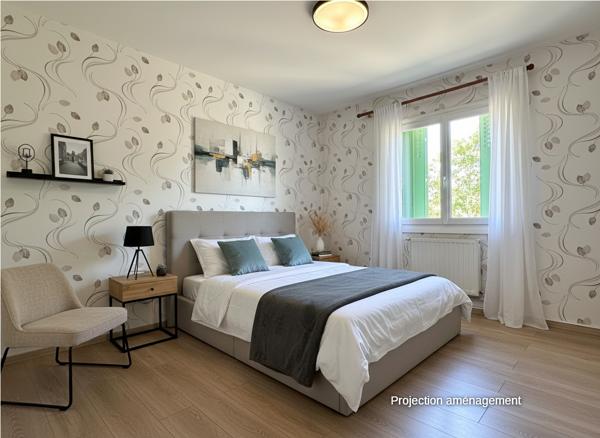 16400 PUYMOYEN Maison de plain pied 131 m2 avec 1600m2 de jardin à Puymoyen