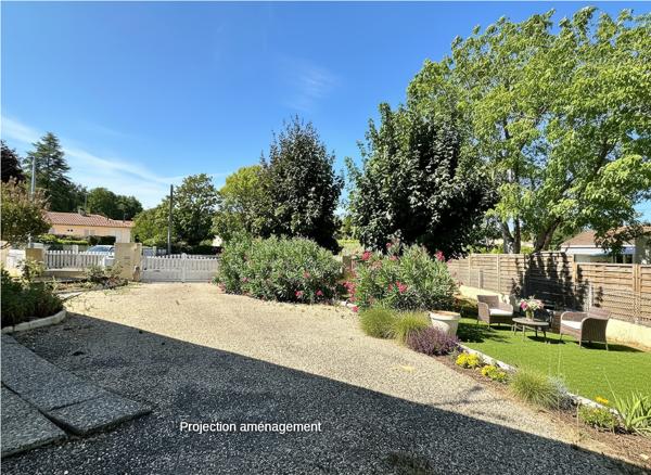 16400 PUYMOYEN Maison de plain pied 131 m2 avec 1600m2 de jardin à Puymoyen