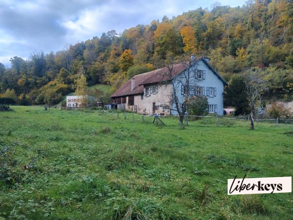 Authentique corps de ferme sur 36 ares – Un écrin de nature au cœur du Val d’Argent