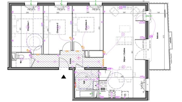 Appartement (neuf) à vendre 4 pièces 87 m² Claix