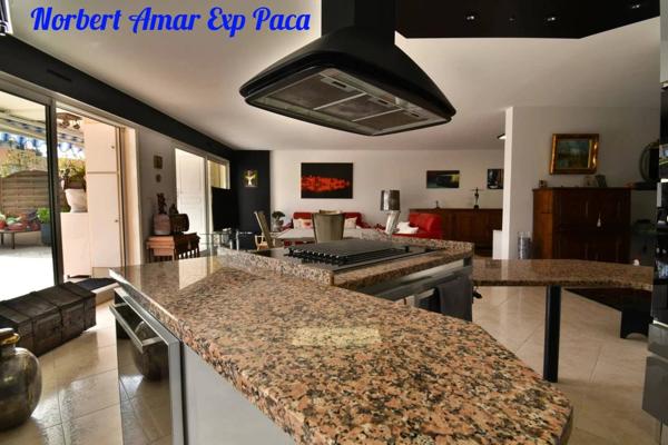 Appartement de Standing, Emplacement idéal, tout à pied : mer, plage, commerces. avec Terrasse et Jardin Suspendu