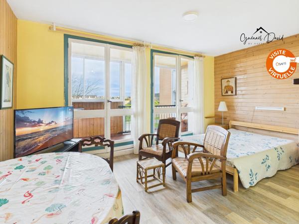 Roscoff – Studio avec accès direct plage, loggia et stationnement