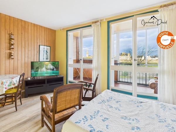 Roscoff – Studio avec accès direct plage, loggia et stationnement