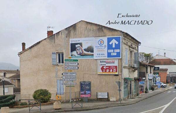 Saint-Sylvestre-sur-Lot (47140) EXCLUSIVITÉ ST SYLVESTRE/LOT (47), IMMEUBLE 200M², 1 LOCAL COMMERCIAL, 4 APPARTEMENTS, AFFICHAGES PUBLICITAIRE