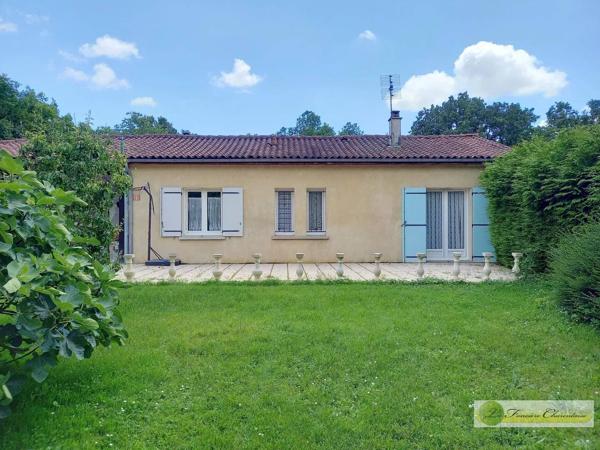 Vente immobilière : Maison à Aigre  6 pièces 180 m² 199 500 €- FONCIERE CHARENTAISE AIGRE.