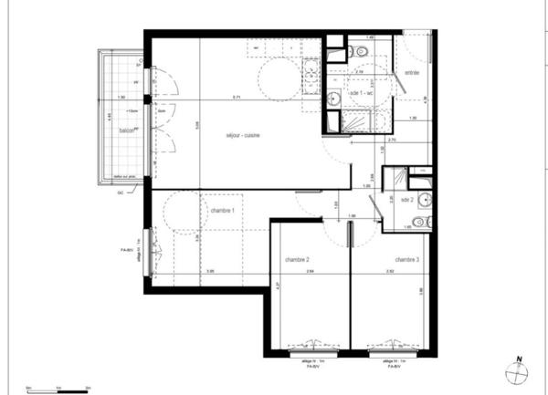 Appartement à vendre 4 pièces 86 m² Créteil