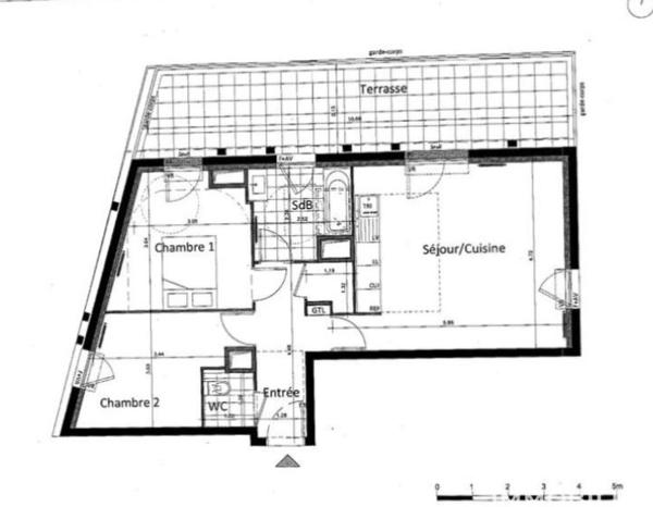 Appartement à vendre 3 pièces 62,02 m² Noisy-le-Sec