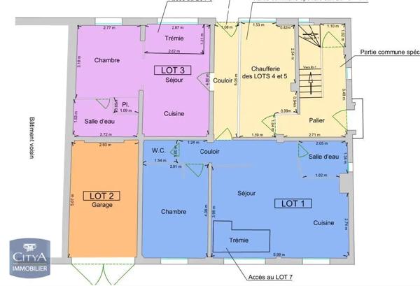 Immeuble à vendre 232m²