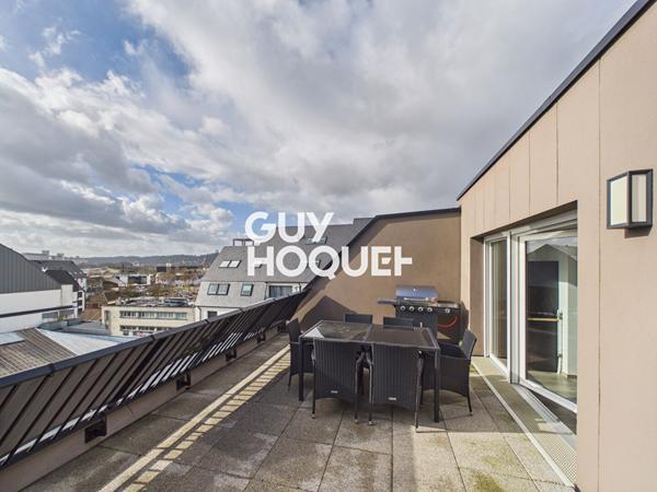 Appartement Rouen 4 pièces avec Terrasse et Parking