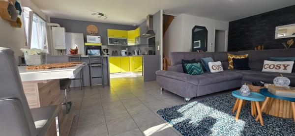 Duplex avec jardin et garage double