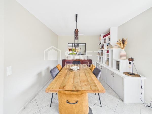 Maison plain pied avec 3 chambres - garage - piscine