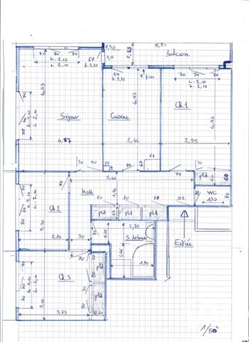 Appartement à vendre 4 pièces 80 m² Montpellier