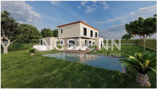 TERRAIN A VENDRE - TANNERON - 1072m² - VILLA 148m² - GARAGE - PISCINE