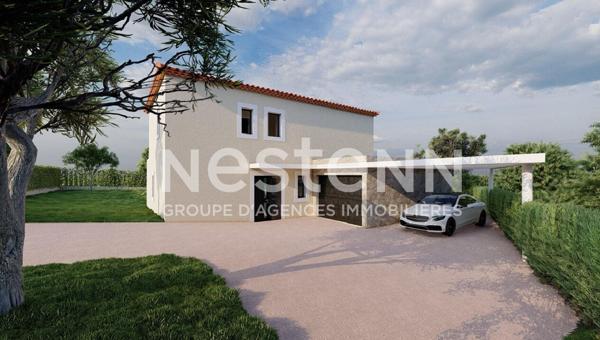 TERRAIN A VENDRE - TANNERON - 1072m² - VILLA 148m² - GARAGE - PISCINE