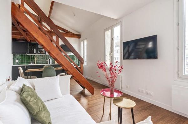 Appartement à louer 1 250 € CC Clichy 1 pièce 32 m² DPE E