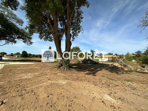 Achat terrain près de GEMOZAC - 605 m² - 52 700 €