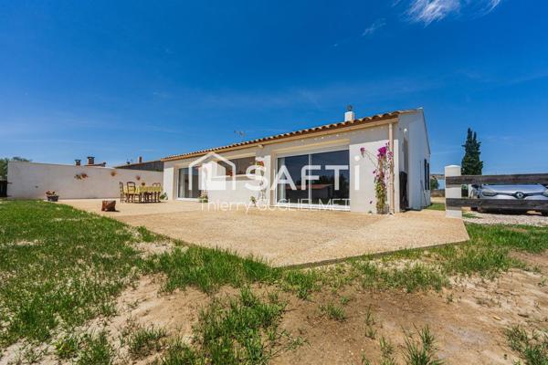 Propriété en Camargue : maison, dépendance, hangar
