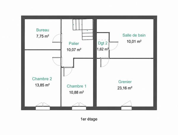 Maison 4 pièces 109m2 POITIERS